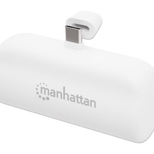Power Bank PD 5000 mAh con Presa USB-C™ Integrata 20W Bianco