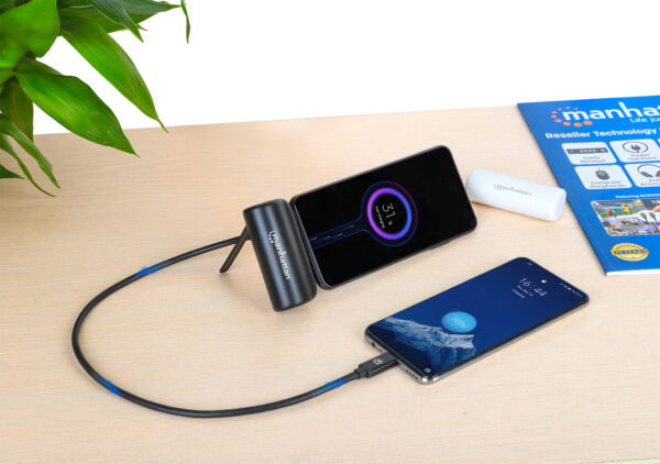 Power Bank PD 5000 mAh con Presa USB-C™ Integrata 20W Bianco - immagine 8