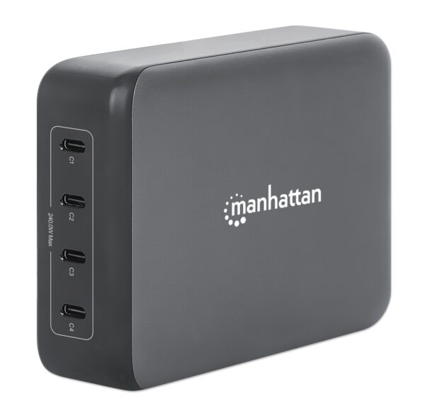 Stazione di Ricarica USB-C™ Power Delivery 4 Porte GaN 240W / PD3.1