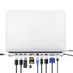 Docking Station USB-C™ 11-in-1 triplo monitor con MST