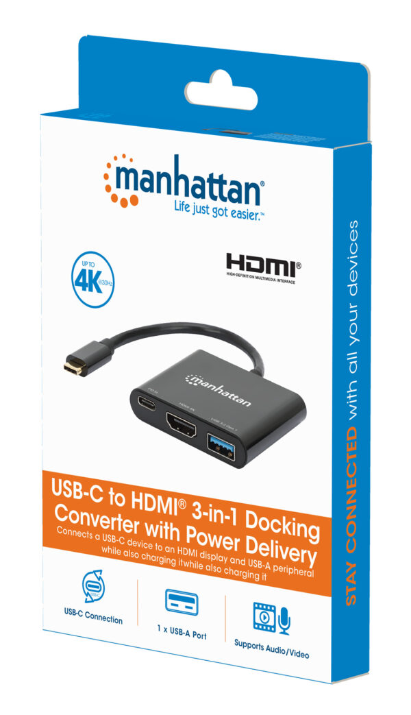 Docking Station USB-C™ a HDMI 3-in-1 con Power Delivery - immagine 2