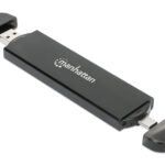Box Esterno USB SSD M.2 NVMe e SATA Connessioni USB-C™ e USB A