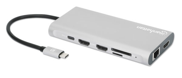 Docking Station USB-C™ PD 12-in-1 5 Porte USB SD e MicroSD HDMI con MST 4K - immagine 4