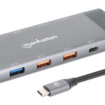 Docking Station USB-C™ PD Doppio Monitor 8K Multiporta 10 in 1