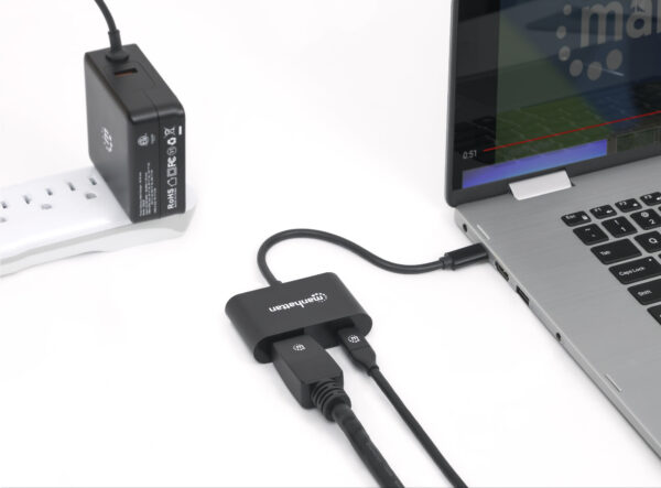 Adattatore Convertitore USB-C™ M a DisplayPort F con Power Delivery - immagine 6