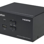 Switch KVM HDMI 2 porte Doppio monitor