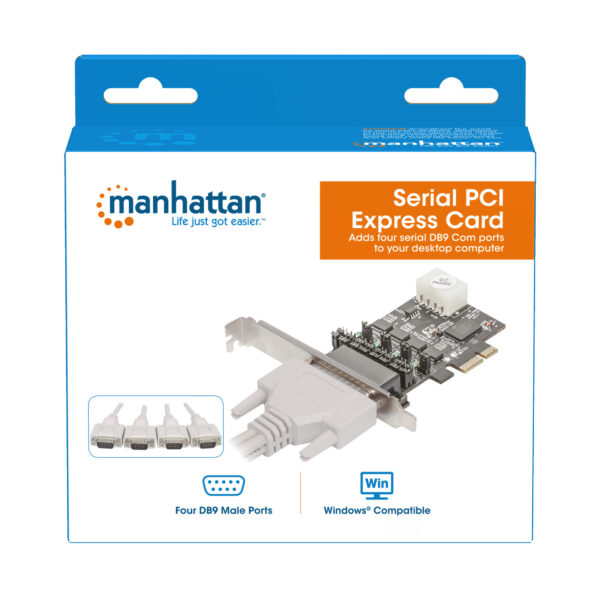 Scheda PCI Express 4 Porte DB9 RS-232 - immagine 8