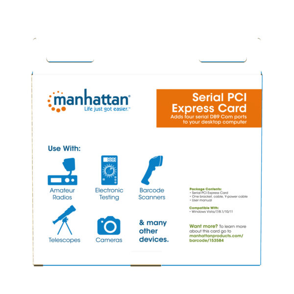 Scheda PCI Express 4 Porte DB9 RS-232 - immagine 9