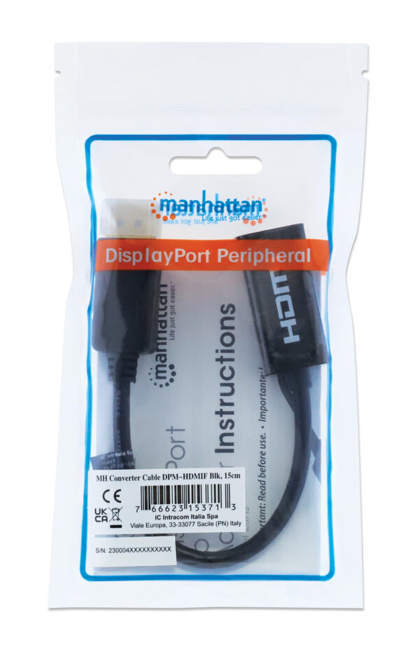 Adattatore Attivo DisplayPort a HDMI 4K@60Hz - immagine 2