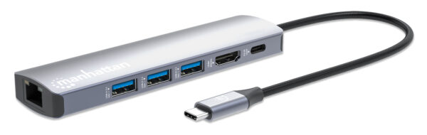 Docking Station USB-C™ PD 6-in-1 4K Hub Multiporta - immagine 3