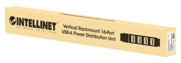Multipresa per Rack Montaggio Verticale 16 uscite USB tipo A Spina Schuko Angolata - immagine 7