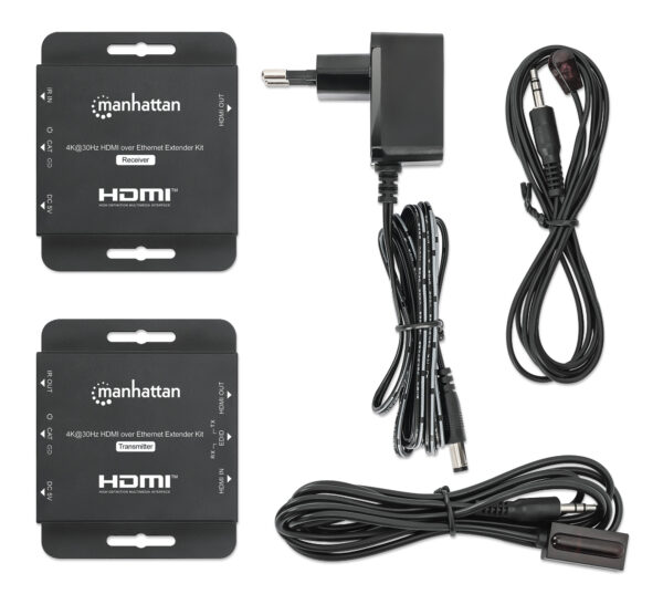 Kit Extender HDMI Over Ethernet 4K@30Hz - immagine 8