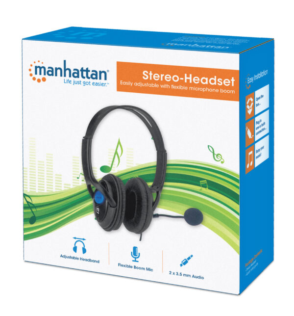Cuffie Stereo con Microfono Regolabile - immagine 2