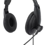 Cuffia Stereo USB con Microfono Flessibile