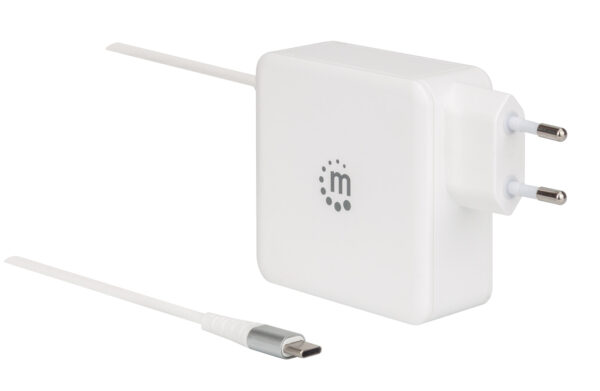 Alimentatore 60W USB con Cavo USB-C Bianco - immagine 6