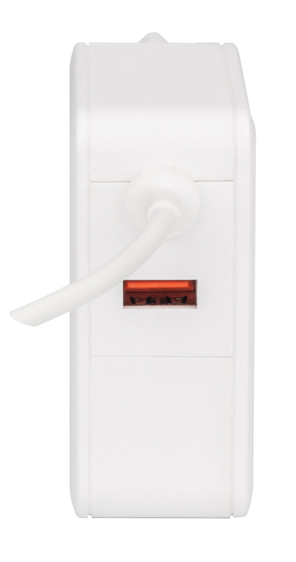 Alimentatore 60W USB con Cavo USB-C Bianco - immagine 5