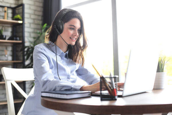 Cuffia Mono USB con Microfono Reversibile Cavo 2m - immagine 9
