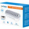 Docking Station Stazione di Ricarica 10 Porte USB 120W - immagine 2