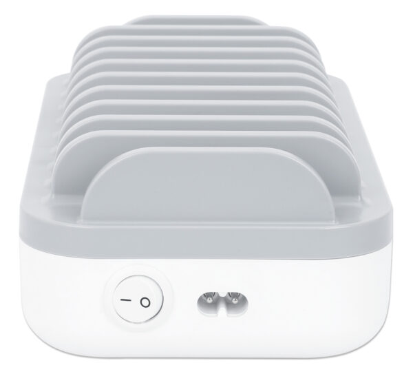 Docking Station Stazione di Ricarica 10 Porte USB 120W - immagine 7