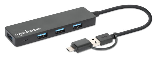 Hub USB 3.2 Gen1 4 Porte Combo USB-A e USB-C™ - immagine 3