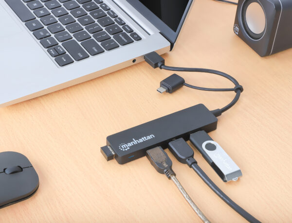Hub USB 3.2 Gen1 4 Porte Combo USB-A e USB-C™ - immagine 6