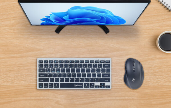 Mouse Ergonomico Wireless con Ricevitore USB-A e USB-C™ 2 in 1 - immagine 3