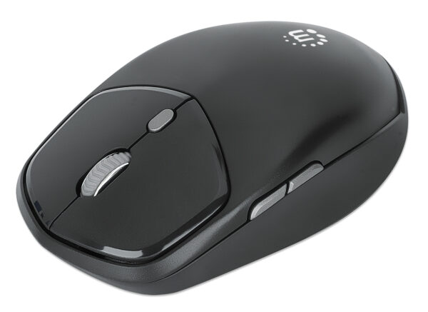 Mouse Ottico USB Wireless 1600dpi Compatto Nero