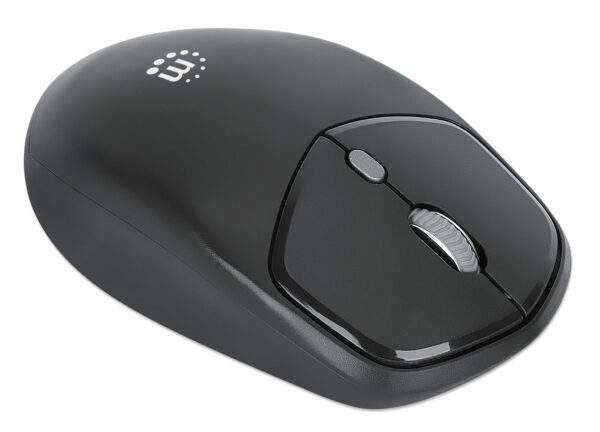 Mouse Ottico USB Wireless 1600dpi Compatto Nero - immagine 3