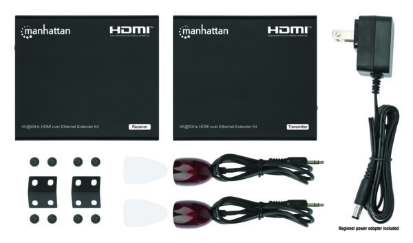 Kit Extender HDMI Over Ethernet 4K@60Hz - immagine 9