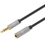 Cavo Audio Stereo AUX 3.5mm Alta Qualit&agrave; M/F 1m