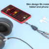 Cavo Adattatore Sdoppiatore Audio per Cuffie Stereo AUX 15 cm - immagine 8
