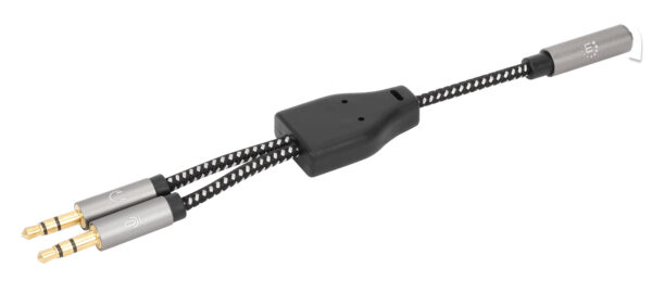 Cavo Adattatore per Cuffie con Splitter Audio Stereo AUX - immagine 4