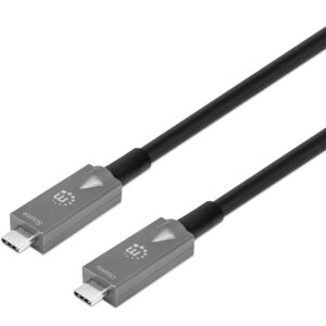 Cavo Ottico Attivo Dati e Video USB 3.2 Gen 2 USB-C™ M/M Fibra Ottica 4K 10 m