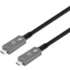 Cavo Ottico Attivo Dati e Video USB 3.2 Gen 2 USB-C™ M/M Fibra Ottica 4K 7,5 m