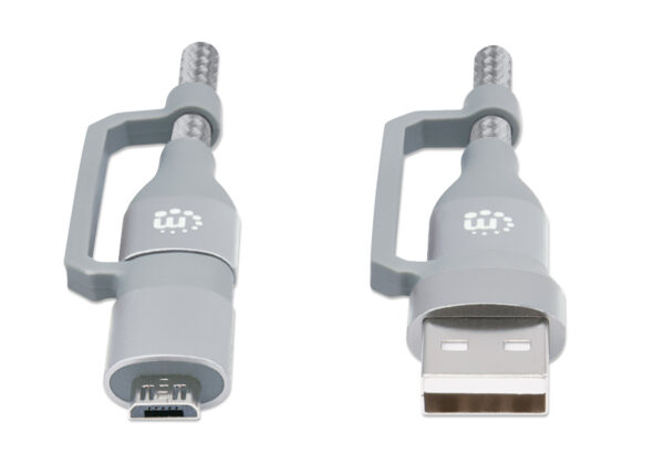 Cavo USB di Ricarica 4-in-1 USB-A, Micro-USB e due USB-C™ 1m - immagine 4