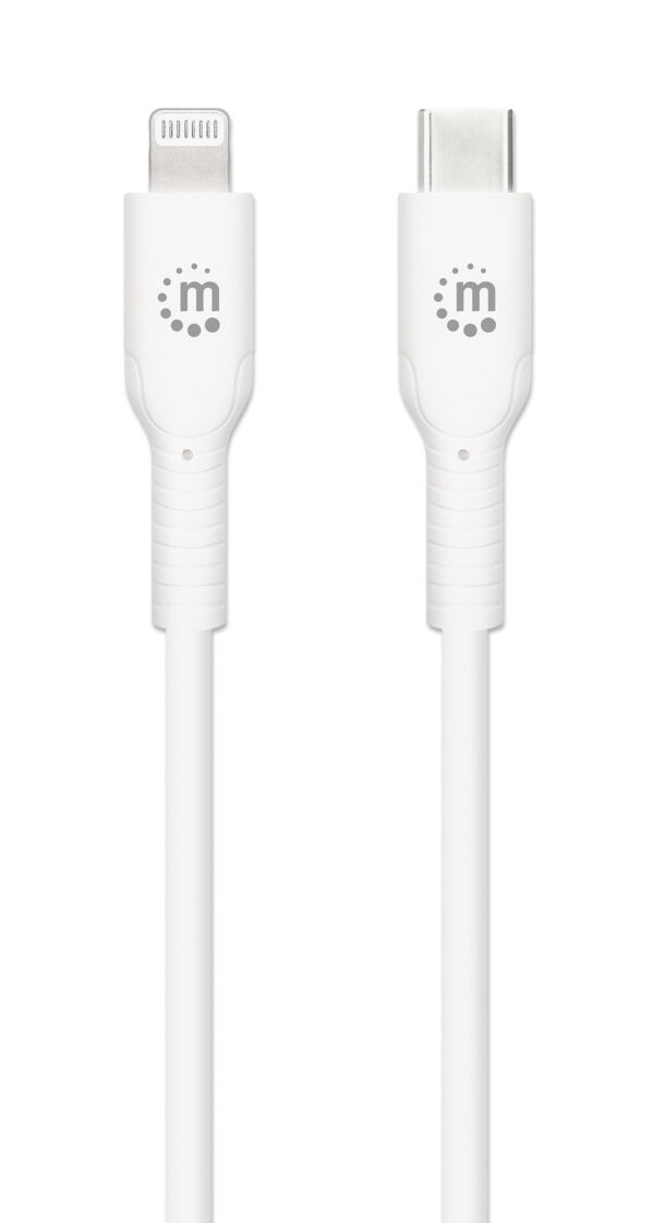 Cavo di Ricarica e Sincronizzazione USB-C™ a Lightning® 2m Bianco - immagine 5