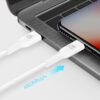Cavo di Ricarica e Sincronizzazione USB-C™ a Lightning® 2m Bianco - immagine 6