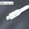 Cavo di Ricarica e Sincronizzazione USB-C™ a Lightning® 2m Bianco - immagine 9