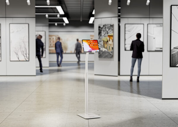 Supporto da Pavimento Antifurto per Tablet 7,9-11'' con Rotazione 360° - immagine 5