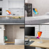 Supporto da Banco Antifurto per Tablet 7,9-11'' con Rotazione 360° - immagine 5