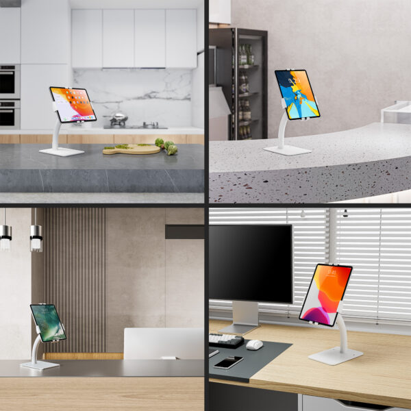 Supporto da Banco Antifurto per Tablet 7,9-11'' con Rotazione 360° - immagine 5