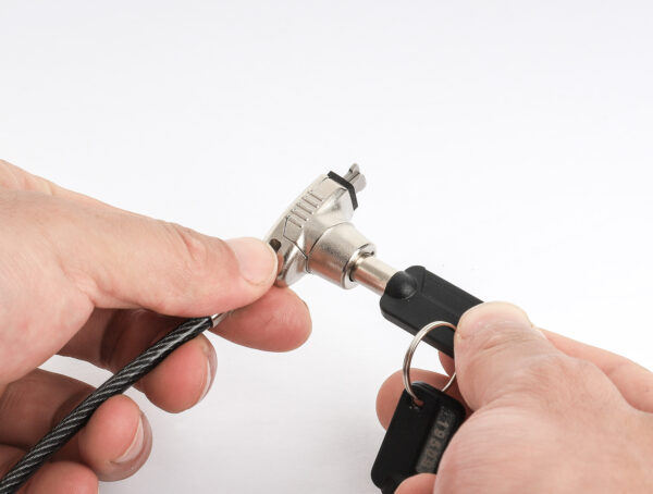 Lucchetto di Sicurezza per Notebook con Chiave per Slot Nano - immagine 4