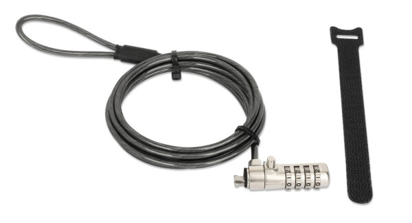 Lucchetto di Sicurezza per Notebook a Combinazione per Slot Nano - immagine 3