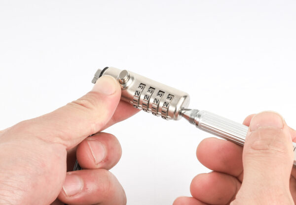 Lucchetto di Sicurezza per Notebook a Combinazione per Slot Nano - immagine 4