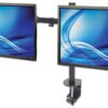Supporto da Scrivania per 2 Monitor 13-32'' con Morsetto - immagine 8