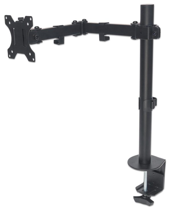 Supporto da Scrivania per Monitor 13-32'' Doppio Snodo di Regolazione - immagine 3