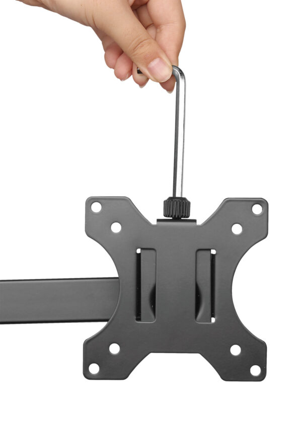Supporto da Scrivania per Monitor 13-32'' Doppio Snodo di Regolazione - immagine 8