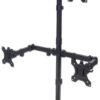 Supporto da Scrivania per 4 Monitor 13-32'' con Morsetto - immagine 4