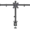 Supporto da Scrivania per 3 Monitor 13-27'' con Morsetto - immagine 5