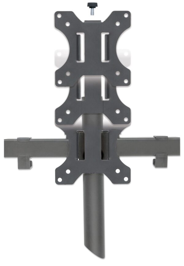 Supporto da Scrivania per 3 Monitor 13-27'' con Morsetto - immagine 9